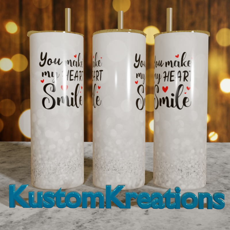 Personalized Conversation Hearts Valentines Day Tumbler 20 Oz Skinny With  Straw, Birthday Gift, Mama - Yahoo Shopping